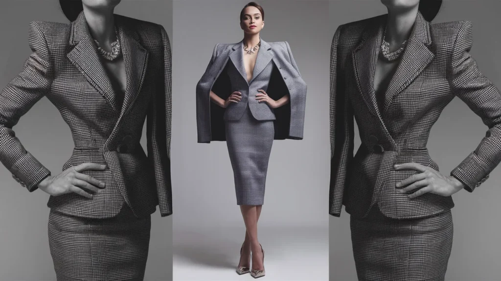 Power Suit Feminine Twist